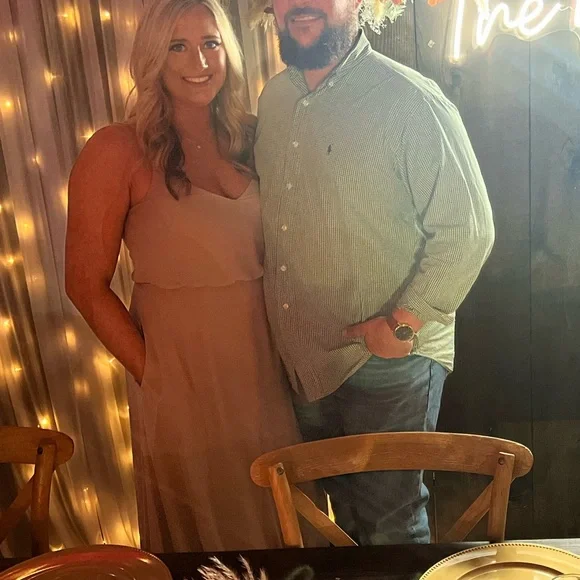 Bridesmaid Dress - Birdy Grey - Taupe - Size Large - Picture 4 of 8